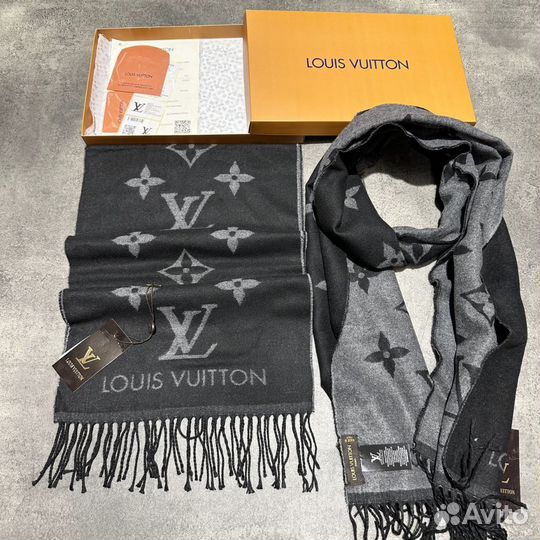 Louis vuitton шарф кашемир