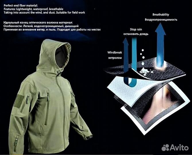 Костюм Софтшел Мультикам-куртка и брюки