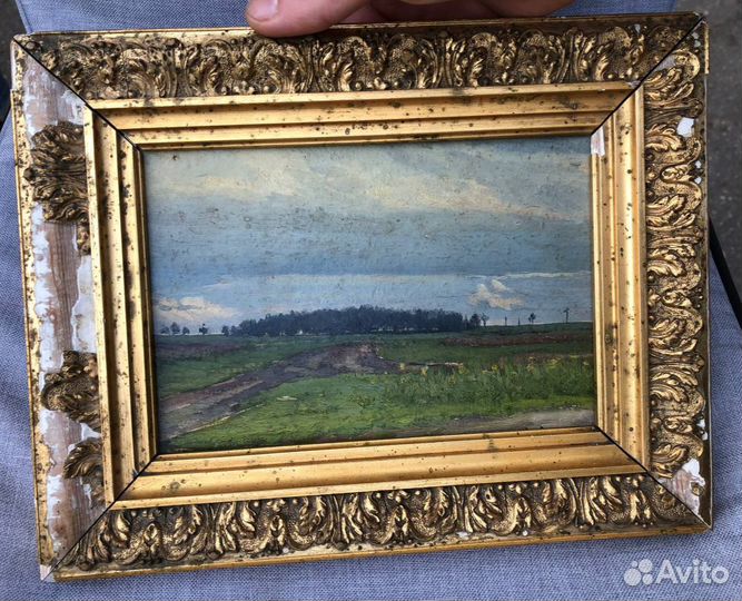 Старинная картина Левитанъ