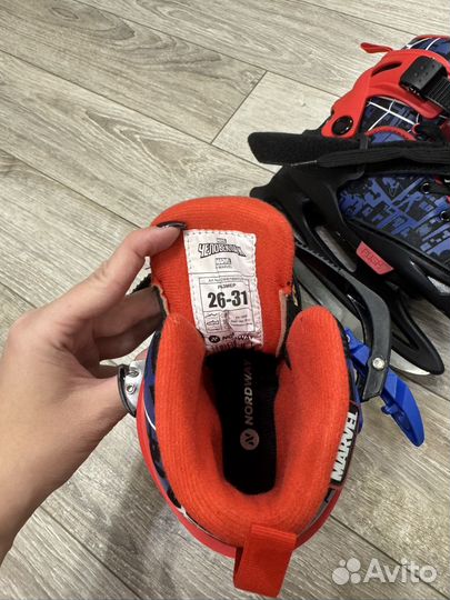 Коньки детские раздвижные