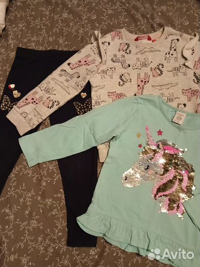 Одежда пакетом на девочку 98-104