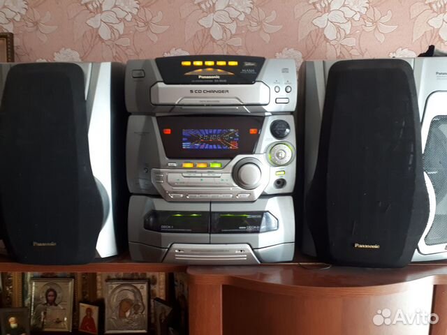 Музыкальный центр panasonic sa ak 45
