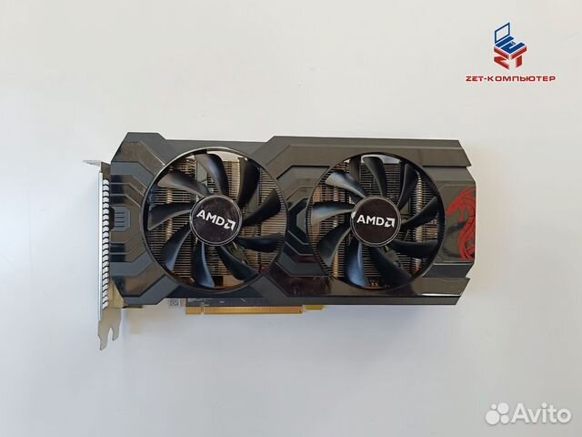 Видеокарта PowerColor Radeon RX 570 Red Dragon 8Gb объявление продам