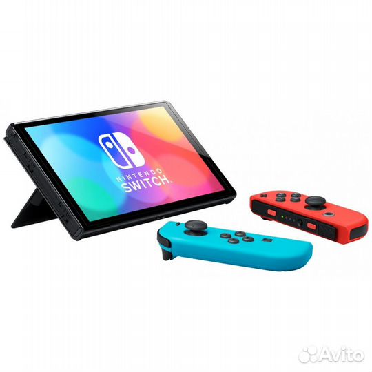 Nintendo Switch Oled Neon Blue/Neon Red