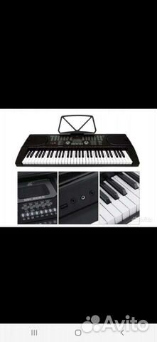 Синтезатор Новый +микрофон, наушники