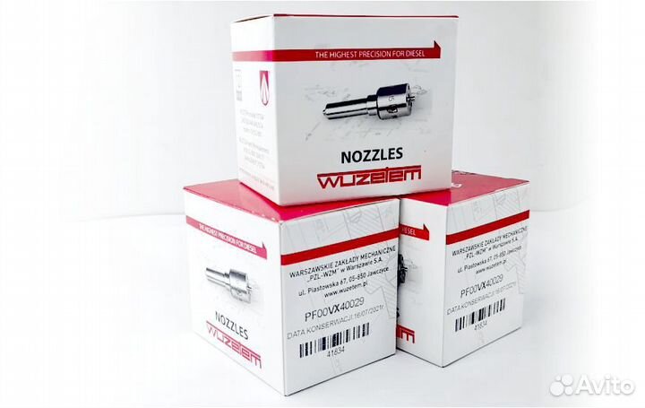 Распылитель PF00VX40029 пьезофорсунки Bosch 044511