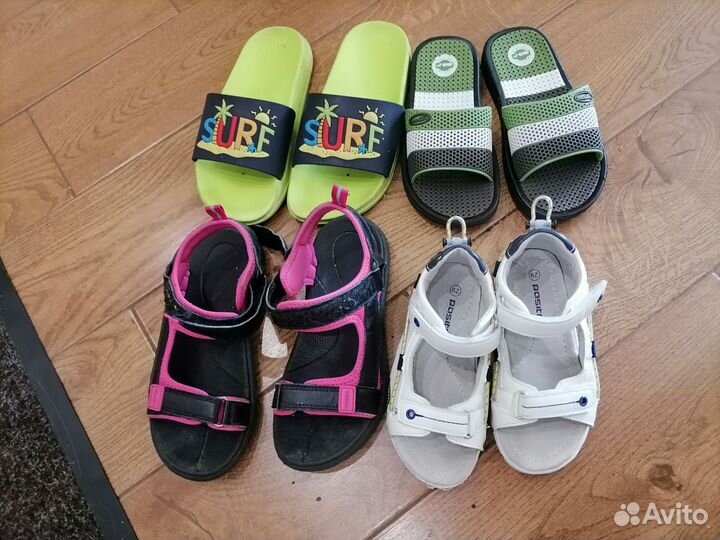 Детская одежда и обувь пакетом