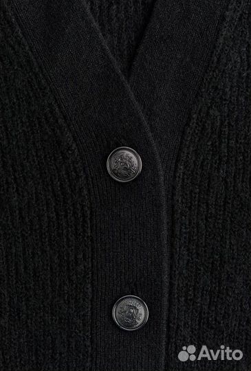 Кардиган вязаный с пуговицами