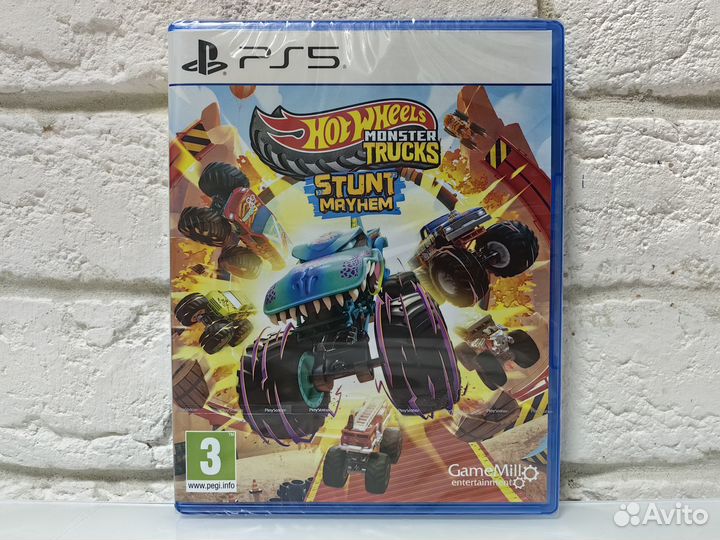 Hot Wheels Monster Trucks: Stunt Mayhem PS5 Новый