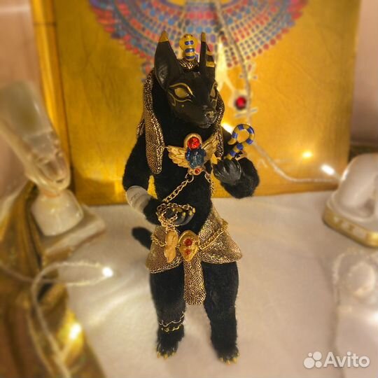 Игрушка ручной работы Анубис