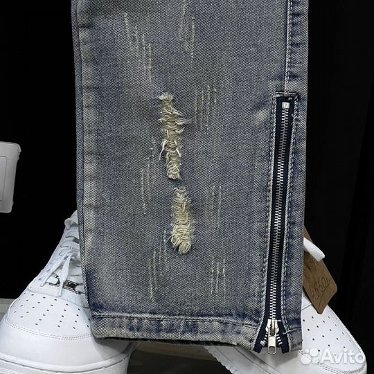 Джинсы cavempt рваные s m l xl