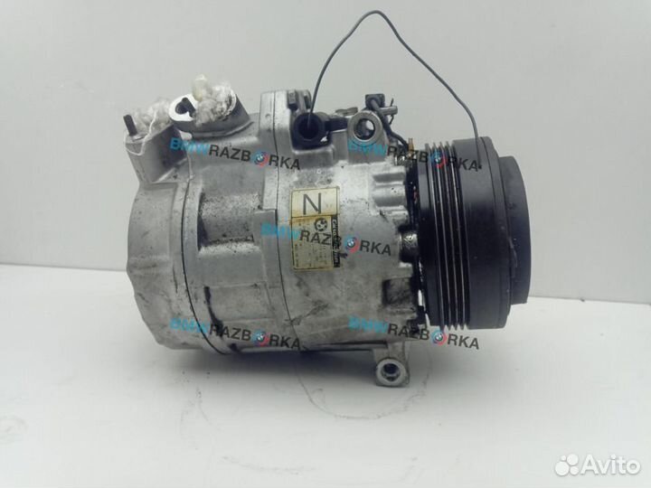 Компрессор кондиционера BMW X5 E53 рест. 2006