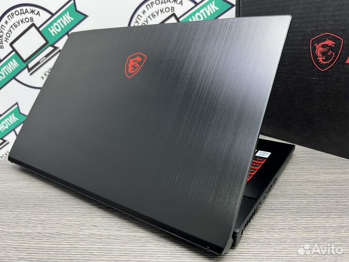 MSI 17 12 ядер Core i5-10500H 8G RTX3050 144Hz SSD
