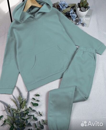 Костюм спортивный утепленный на флисе