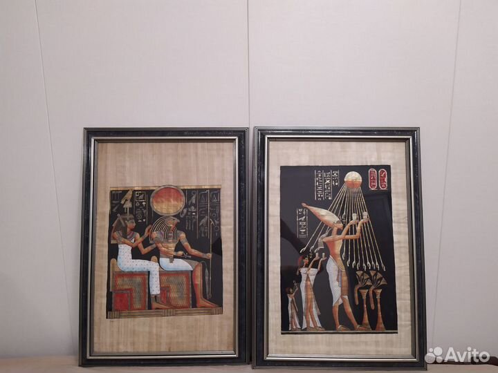 Папирус в багете 40*60 см