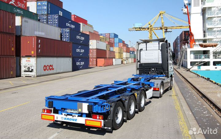 Водитель категории Е на контейнеровоз