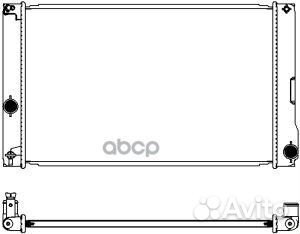 Радиатор toyota prius 09, toyota auris hybrid