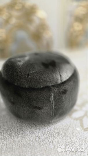 Мужская зимняя шапка из нерпы