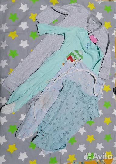 Вещи для малыша пакетом