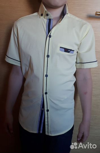 Рубашка для мальчика р.134-140