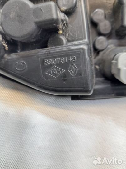 Плата заднего фонаря Renault Megane 3