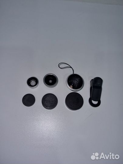 Набор объективов на телефон