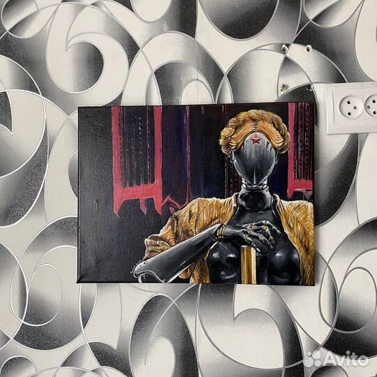 Картина своими руками «Atomic Heart»