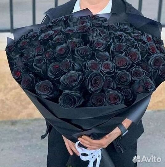Чёрные розы Букеты с доставкой