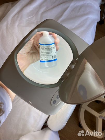 Напольная лампа лупа (сенсорная)