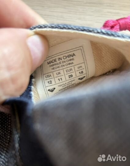 Макасины эспадрильи Roxy