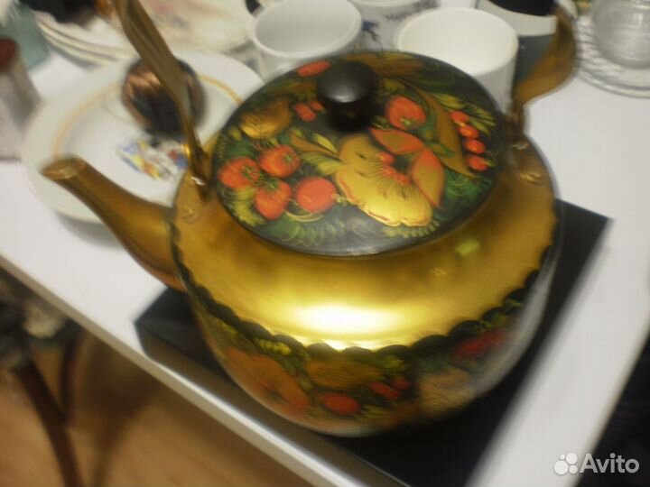 Набор бокалов подарочный с чайником