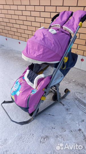 Санки-коляска