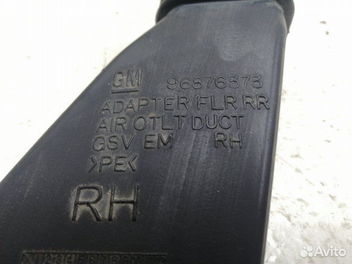 Воздуховод правый Chevrolet Aveo 2011