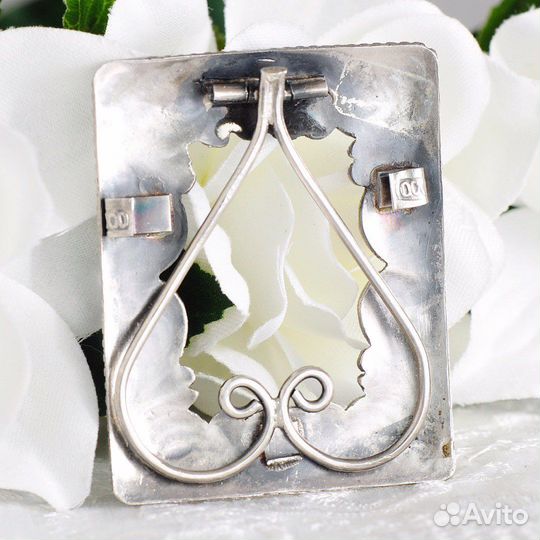 Серебряная Рамка Перегородчатая Эмаль