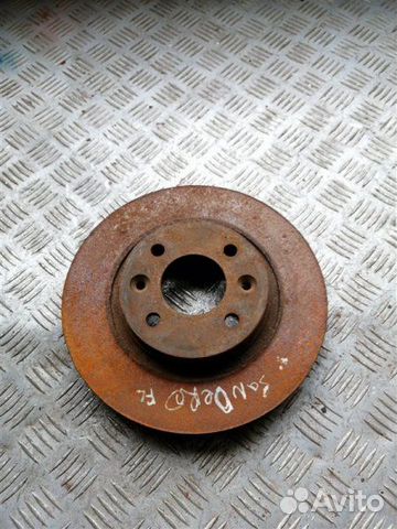 Тормозной диск задний Renault Sandero BS12 K7M