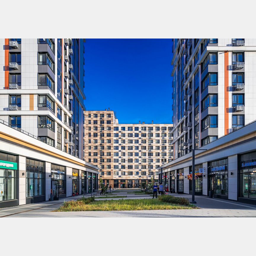 2-к. квартира, 61,5 м², 3/25 эт.