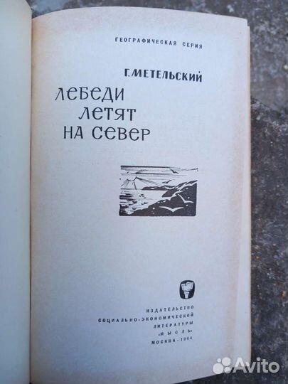 Г. Метельский. Лебеди летят на север
