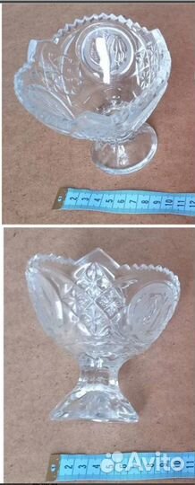 Вазочка для варенья. Хрусталь