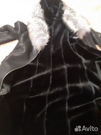 Дубленка женская зимняя 44 46