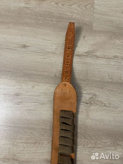 Ремень патронташ 12 калибр