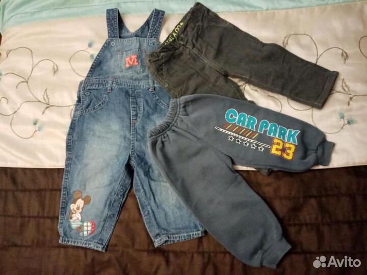 Много одежды для мальчика 12-24 месяцев