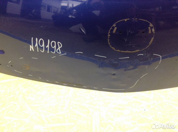 Mazda 3 хетчбек дверь крышка багажника