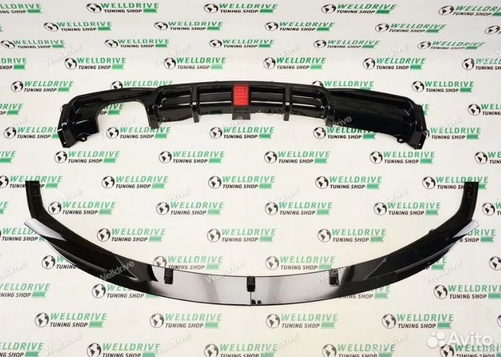 Обвес BMW 3 F30 F31 M-Performance черный