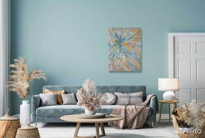 Картина акрилом Абстракция