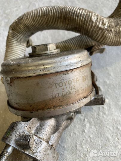 Масляный радиатор двс Toyota Highlander 2013