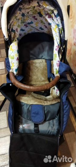 Детские санки коляска