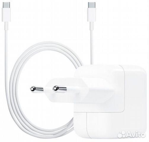 Зарядка для Macbook Apple 61w USB-C с кабелем