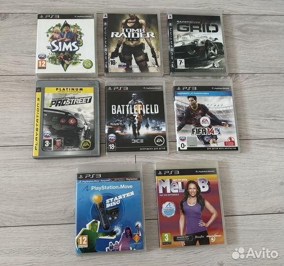 Игры на Sony playstation 3 PS3