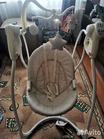 Электронные качели graco