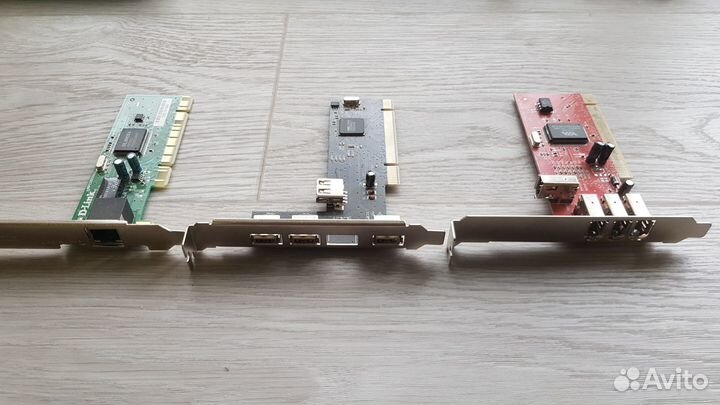 Платы расширения PCI USB, LAN, ieee 1394